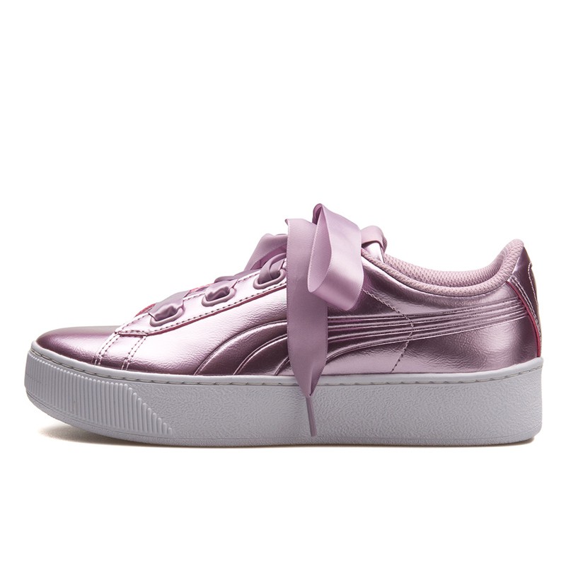 SEPATU SNEAKERS PUMA Wmns Vikky Platform Ribbon